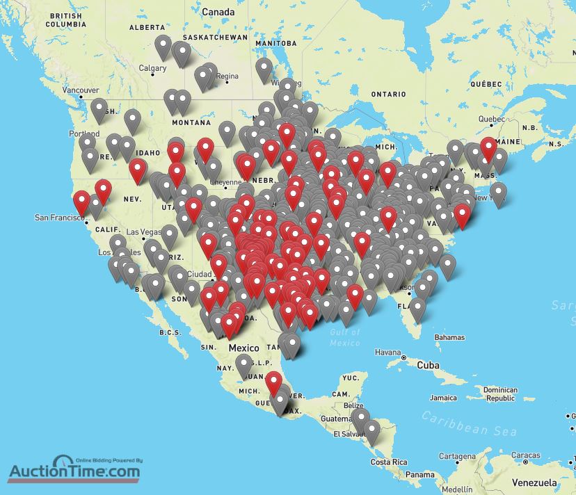 2023 bidder map